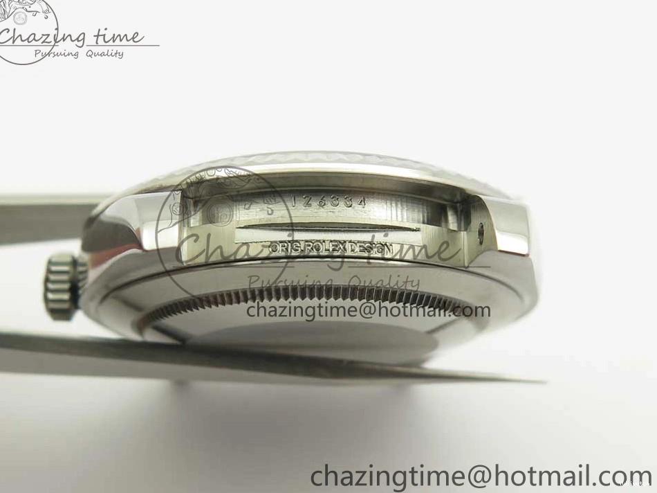 Edition ARF Dial 41 DateJust Silver Best Steel 904L Bracelet 1:1 126334 A2824 on Jubilee 0326